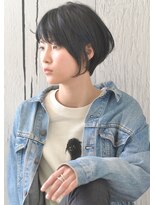 アダムスブォーノ(adamsbuono)  【adams buono】ハンサム黒髪ショートボブ　ユリ