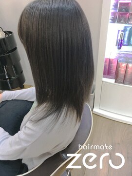 ヘアメイクゼロ 坂戸駅前店(hairmake zero) ゼフィラム　アディクシー　ダークブルージュ