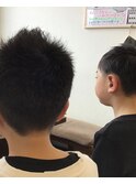 ショート、ツーブロック