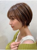 ツヤ感たっぷり☆大人ショート
