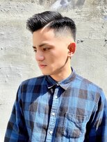 ケシキ大名(keshiki)&nbsp;ビジネスローフェードサイドパート七三/keshiki 大名