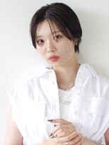 ヘアメイク エイト キリシマ(hair make No.8 kirishima)&nbsp;ハンサムショート×グレージュ・instagram @no8_doc_shinichi