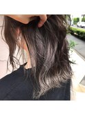 【Luccica】インナーカラー × シルバーグレー