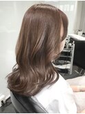 韓国風巻き髪くびれヘア☆メルティカラーブラウンベージュ