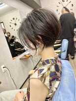 ピックアップ(ｐｉｃｋ ｕｐ)&nbsp;丸みショート　オリーブグレージュ　大人ショート