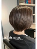 骨格補正立体ショート/イルミナカラー/髪質改善オージュア