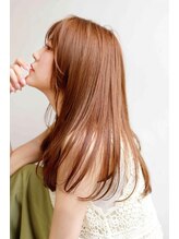 キートス ヘアーデザインプラス(kiitos hair design +) シルキーエステでナチュラルストレート