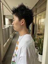 ガーデン オオタカノモリ(garden otakanomori)&nbsp;スパイキーショート/ツイストパーマ/20代30代大人メンズヘア