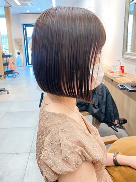サンド 表参道(sand) 前下がりショートボブ可愛い20代30代表参道