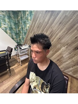 ルード(mens hair salon Rude) スパイキーショート