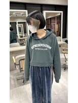 ムード タテマチ(mood tatemachi)&nbsp;スモーキーグレーインナーカラー