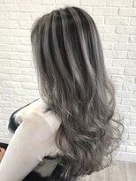 アースコアフュールボーテ 川越店(EARTH coiffure beaute) バレイヤージュカラー　モノトーングレージュ