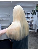 ディーカヘアーセンダイ(Di KA HAIR sendai) blond/抜きっぱなしブリーチ/ハイトーン/ブリーチ/ケアブリーチ