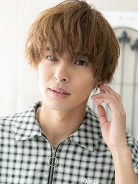 モッズヘアー メン 戸田公園店(mod's hair men) ハイトーンカラー&ウザバングで目力UP玉ねぎヘアーd戸田公園