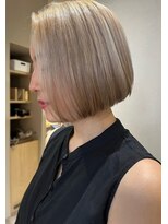 マル 薬院浄水店(MAR.co)&nbsp;HIGH TONE BOB ハイトーンボブ　ブランドボブ