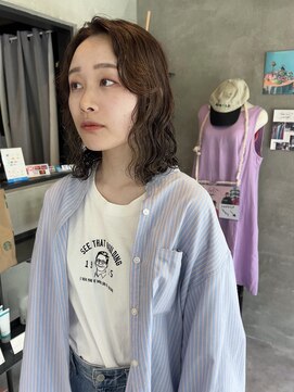 センスオブワンダー(SENSE OF WONDER) くせ毛風ウェーブパーマ