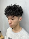 【oasisオグラ】スペインカールツーブロックスパイラルパーマ