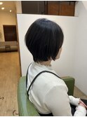 黒髪ショートボブ
