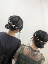 ルウ いわき泉店(Ruu)&nbsp;シニヨンアレンジ