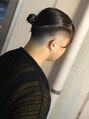 宮崎理容院 フェード×マンバンスタイル