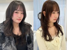 -dark tone-最新のラフな暗髪でこなれ感を演出[竪町/金沢駅/ブリーチ/ダブルカラー/カラー/韓国/学割U24]