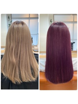 スープル(SOUPLE.) ブリーチONカラー