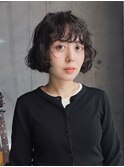 フレンチボブパーマ_ボブ_ニュアンスパーマ