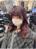 ワンポイントお洒落イヤリングカラー/切りっぱなしロブ
