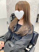 ローレイヤースタイル×ロングヘア