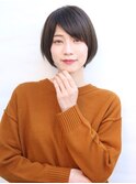 ひし形ショートボブ[中山駅]