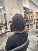 ぱつっとボブ レイヤーボブ 外ハネボブ
