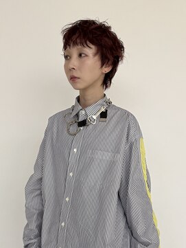 カケル(×.) 無造作パーマ/束感ショート/マッシュショート