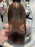 カット＋柔らか縮毛矯正＋クイックトリートメント/博多/福岡/髪質改善
