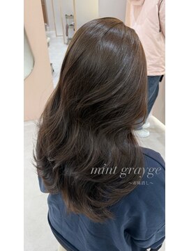 赤味消しcolor＊mint grayge