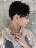 サイン メンズ 渋谷(SIGN men's)&nbsp;フェザーパーマダウンパーマニュアンスパーマセンターパート