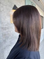 アリュメ 三重鈴鹿店(allum) 白髪ぼかしでパープルベージュ