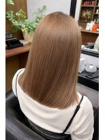 ランルコネ(ran rukone)&nbsp;髪質改善ナチュラルベージュストレート