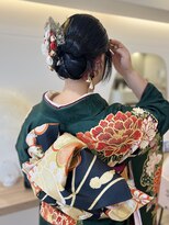 シー(she.)&nbsp;カチモリヘア　成人式ヘア　成人式セット