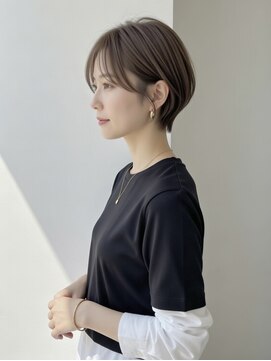 ゲイン(Gain) ショートカット・レイヤーカット×白髪ぼかし