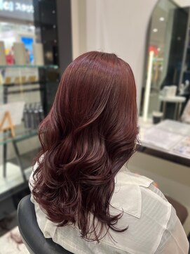 キャパ(CAPA) ブリーチなしカシスグレージュ(茅ヶ崎/20代/韓国ヘア)