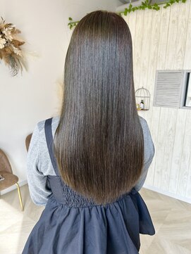 ルヴェール 北方店(LeVert) オリーブベージュカラー/髪質改善oggiottoトリートメント