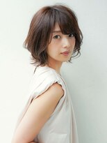 ニーフ 恵比寿(neaf)&nbsp;くびれヘアアプリコットオレンジハイライトカラー