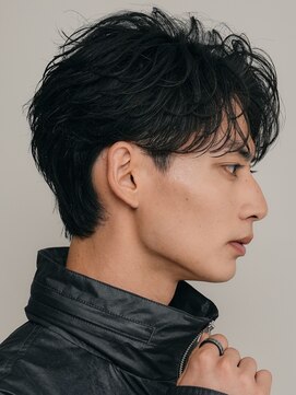 フィフスパーク(fifth PARK) 渋谷メンズパーマフェザーパーマシャドウパーマセンターパート