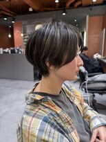 カルマ(KARMA) 【札幌/大通り】中顔面短縮髪質改善ハイライトショート