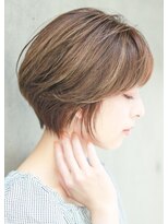エミュ 表参道 青山(emu)&nbsp;丸みショートマイナス１０歳表参道白髪ぼかしOK40代50代60代
