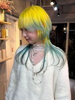 フォート(FORT)&nbsp;ウルフカット　ハッシュカット　ダブルカラー
