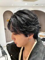 アイトーキョープラスシー 横浜(AI TOKYO+Sea) 横浜/高島町/フェザーパーマ/毛流れパーマ/センターパート