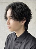 シャドウパーマフェザーパーマニュアンスパーマ波巻きパーマ
