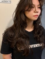 ノラ シブヤ(NORA) 小顔ミディアムパーマミディアムデジタルパーマボブパーマ前髪