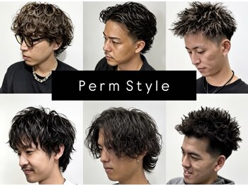 DUG横浜 MEN'Sカット/MEN'Sパーマ/MEN'Sバーバー/フェード【6/2 NEW OPEN(予定)】の写真/【２ヶ月以上もつパーマで差をつける】あなたの魅力を最大限に引き出し、大人メンズへの一歩をお手伝い☆